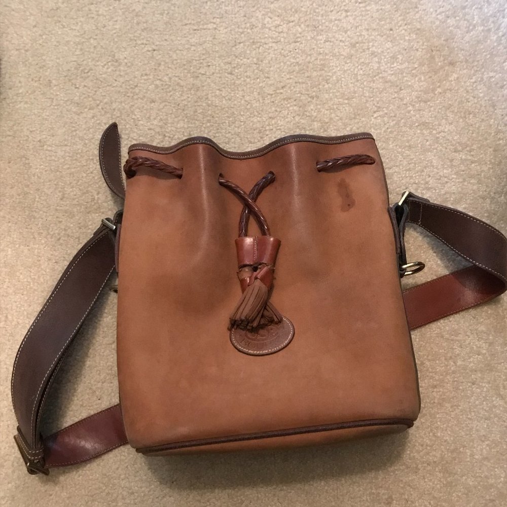 Vintage Dooney & Bourke Nubuck drawstring bag